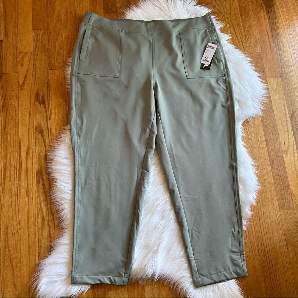 NWT Women’s 32 Degrees Cool Light Green Pants  XXL